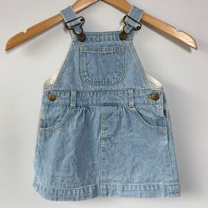 Dotty Dungarees Denim Jumper | 18-24M